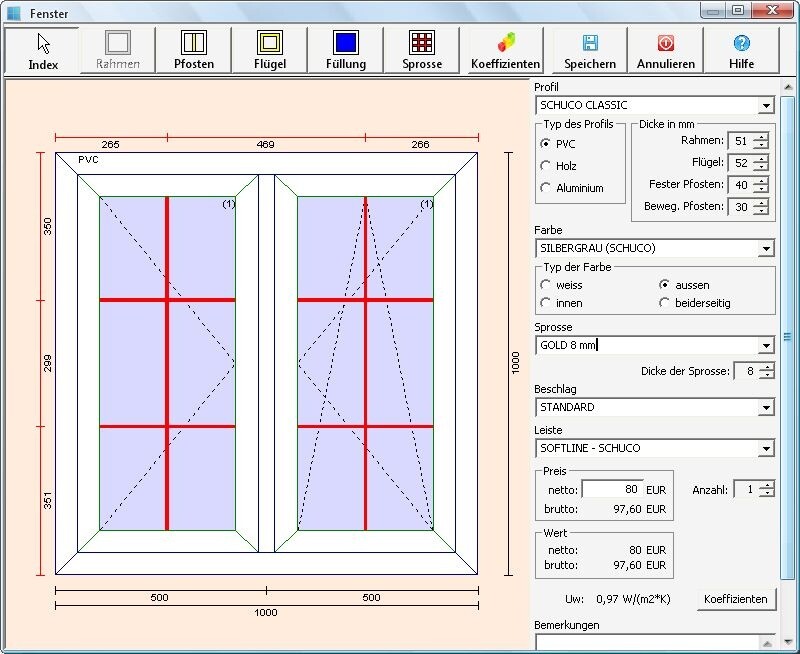 PVC Windows Designer