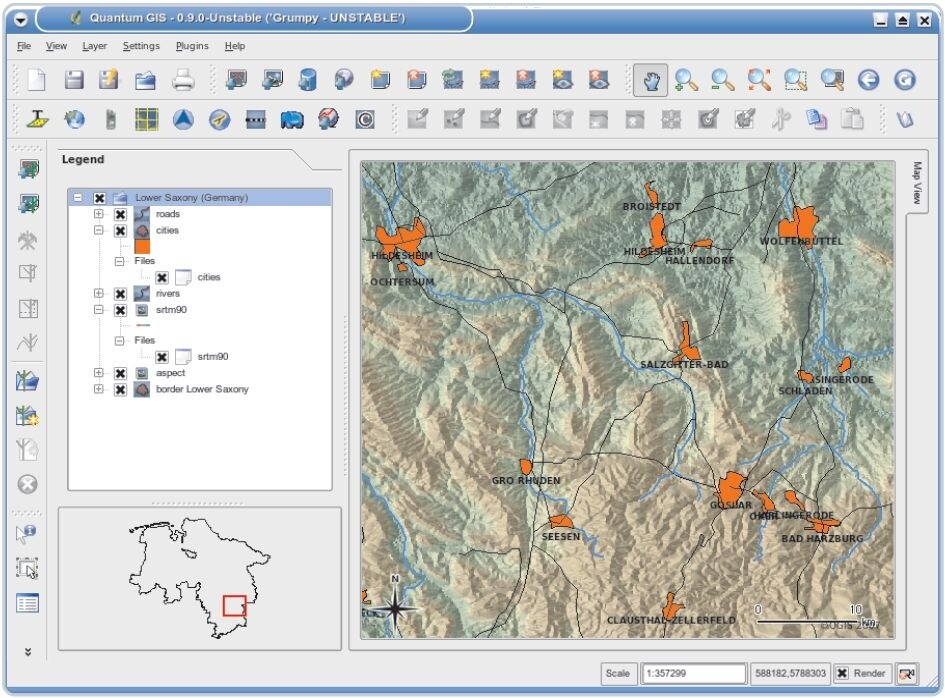 Quantum GIS (QGIS)
