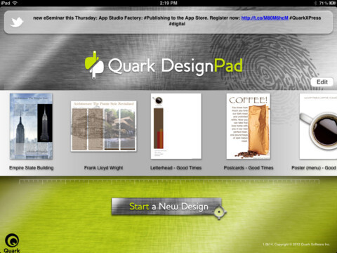 Quark DesignPad