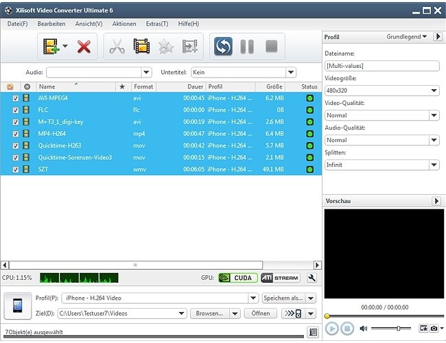  Quick Video Converter Platinum