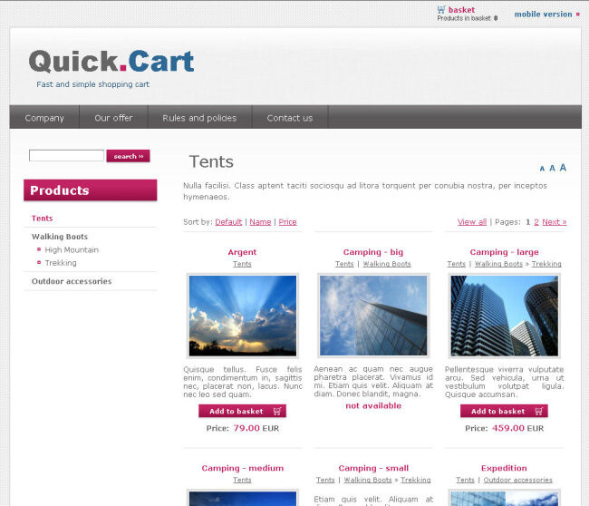Quick.Cart