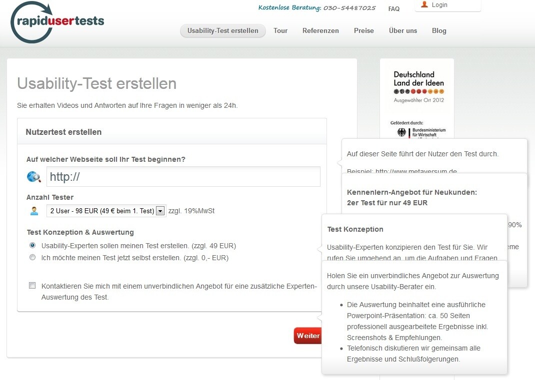  RapidUsertests