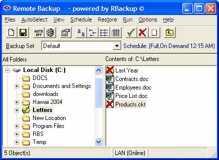  RBackup Remote Backup
