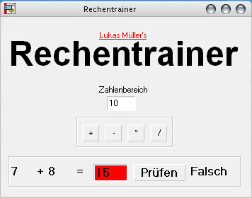  Rechentrainer