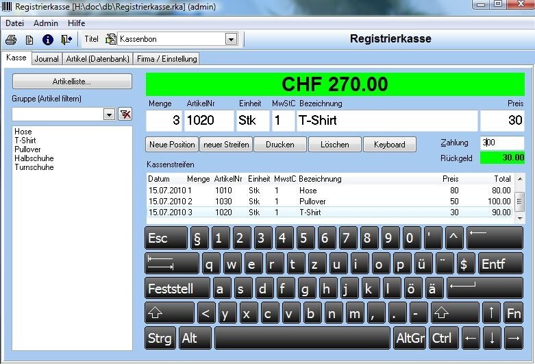 Registrierkasse