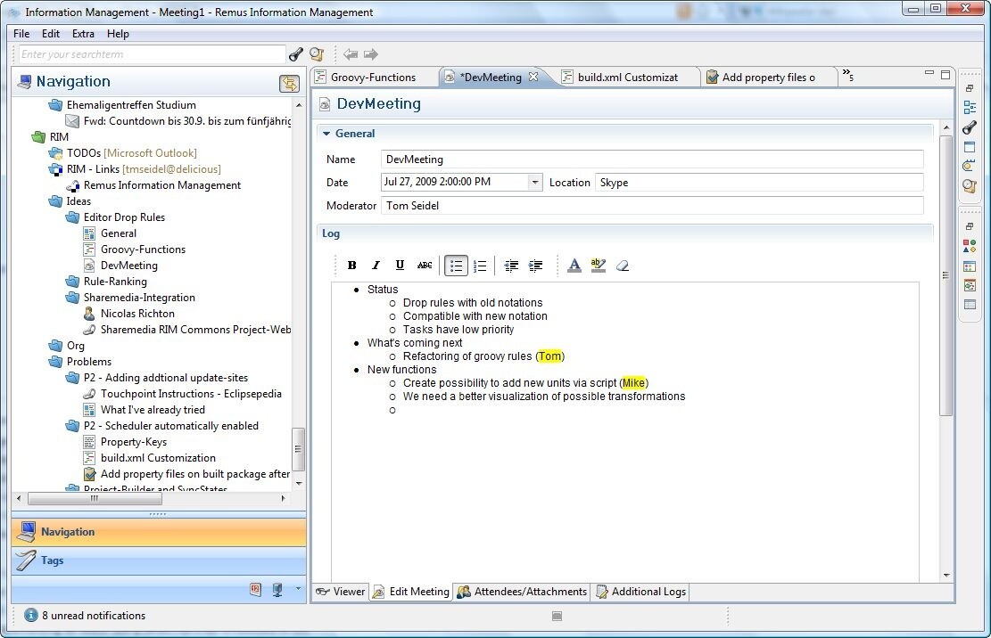 Remus Information Management