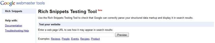  Rich Snippets Testing Tool