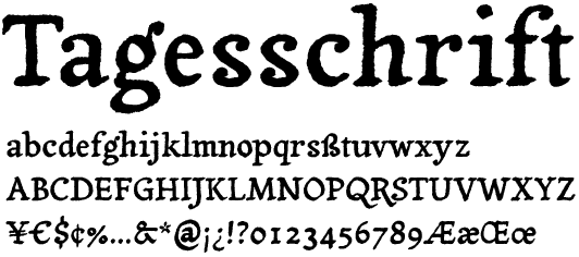  Schriften von Yanone