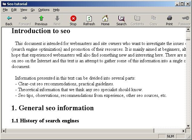 SEO tutorial