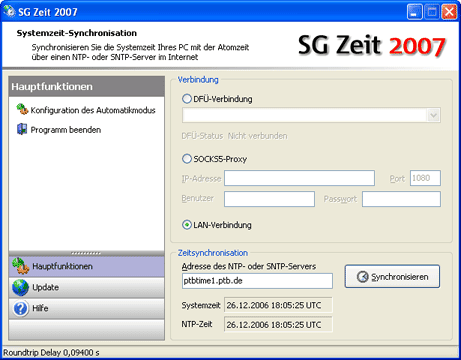  SG Zeit 2007