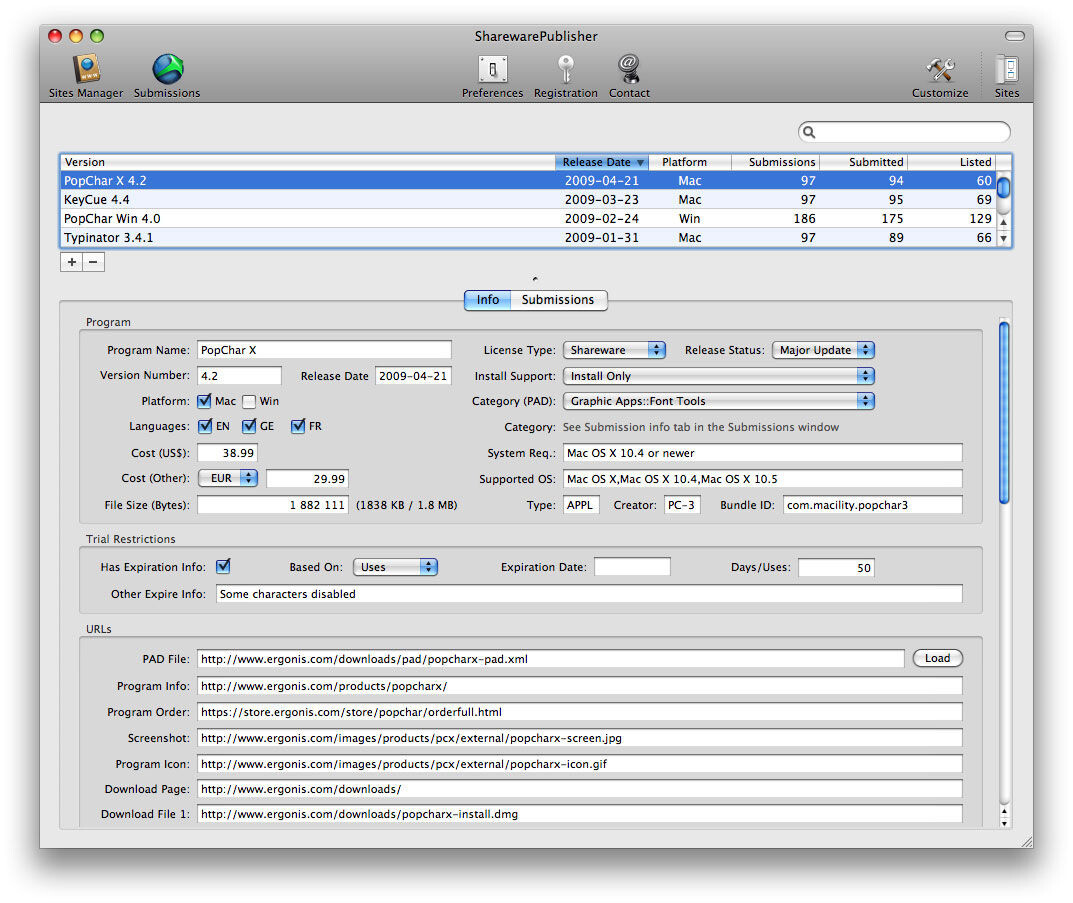  SharewarePublisher