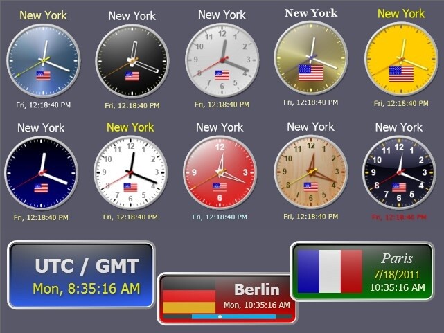 Sharp World Clock