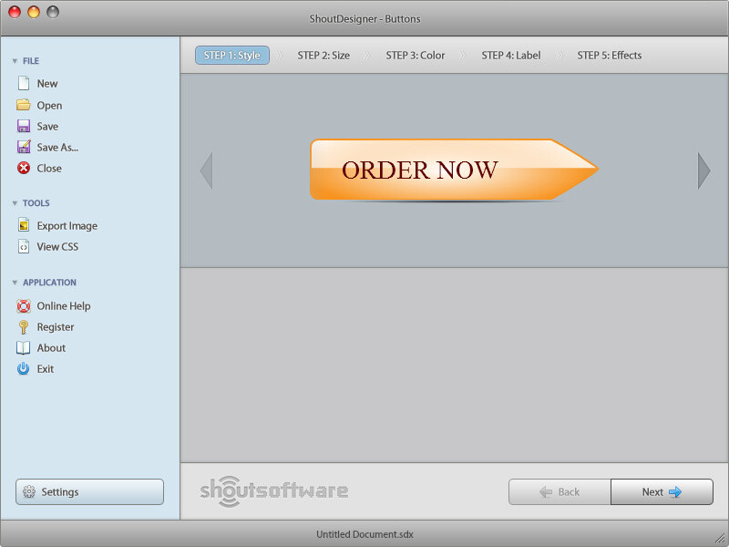ShoutDesigner Button Creator