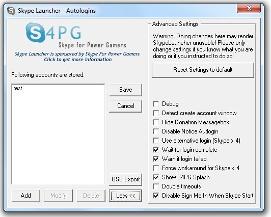 Skype Launcher
