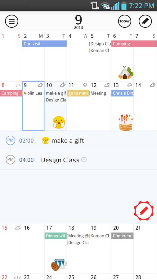 Simple Calendar Widget Pro GratisDownload Heise