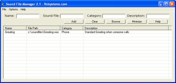  Sound File Manager