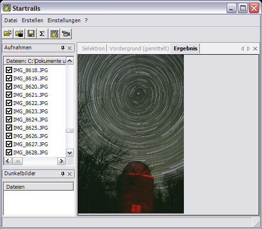  Startrails