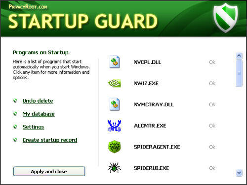  Startup Guard