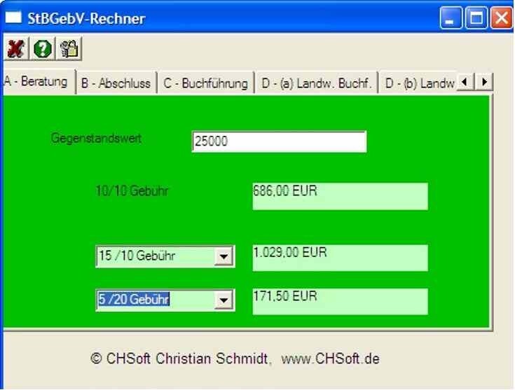 StBGebV-Rechner