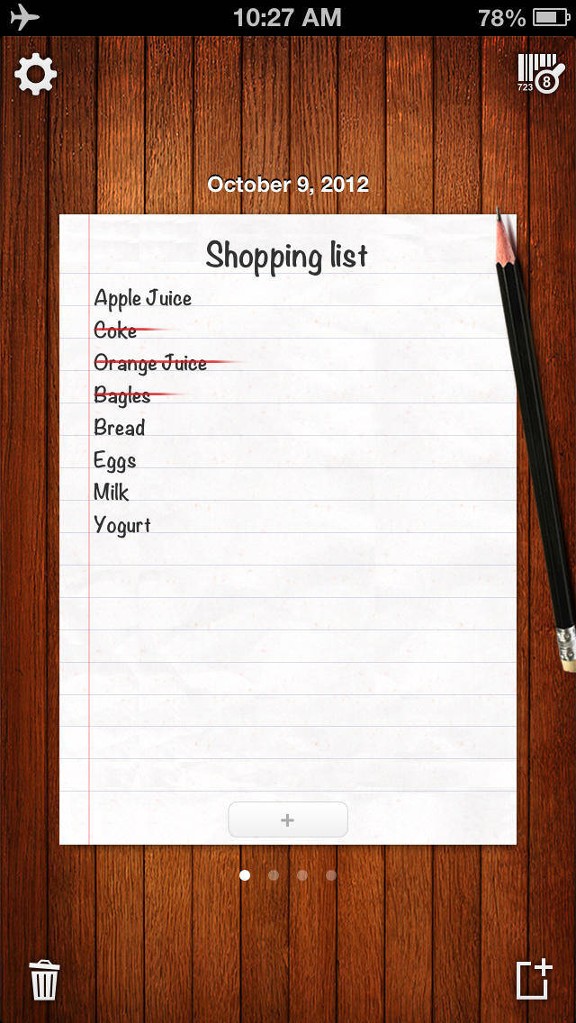  SuperList (Shopping List)