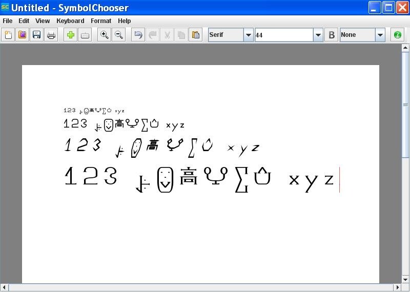  SymbolChooser