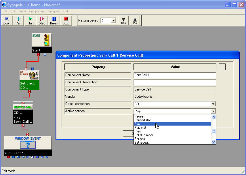  Synopsis - Visual Programming Tool