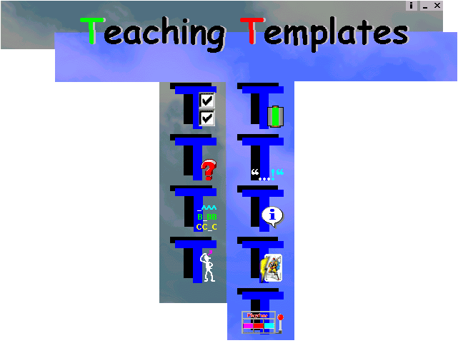  Teaching Templates