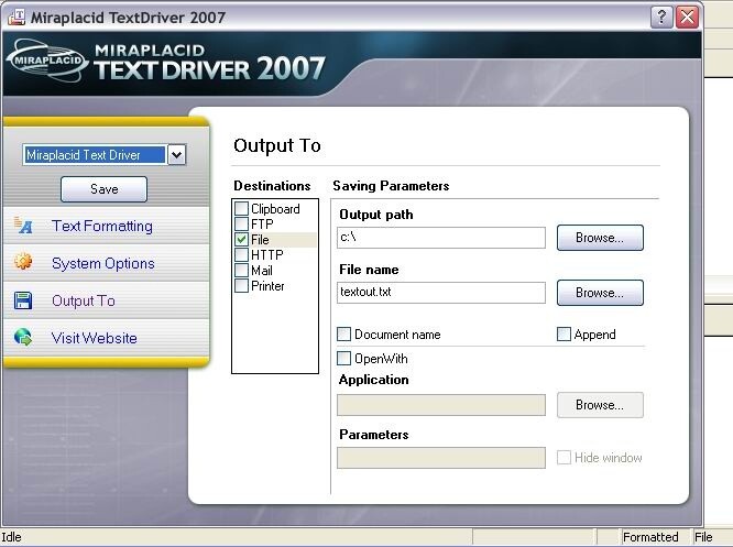  Text Driver 2007