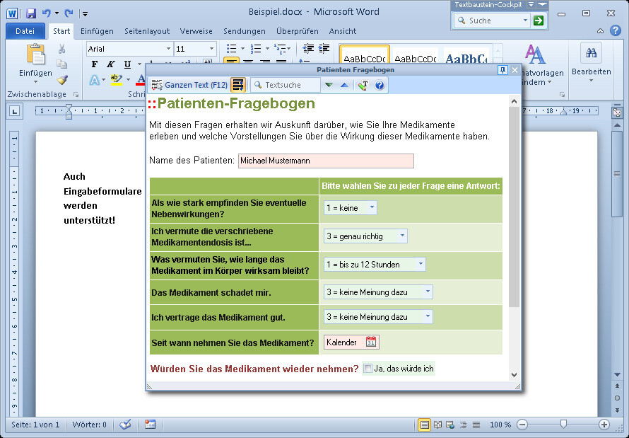  Textbausteinverwaltung Deluxe