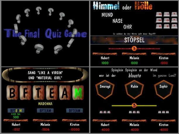  The Final Quiz Game