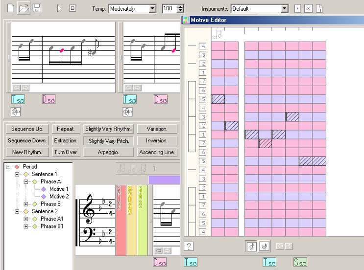  The Palette - Melody Composing Tool