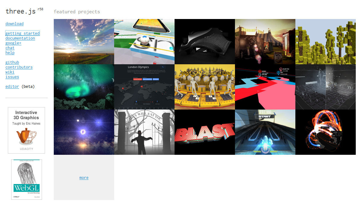  three.js