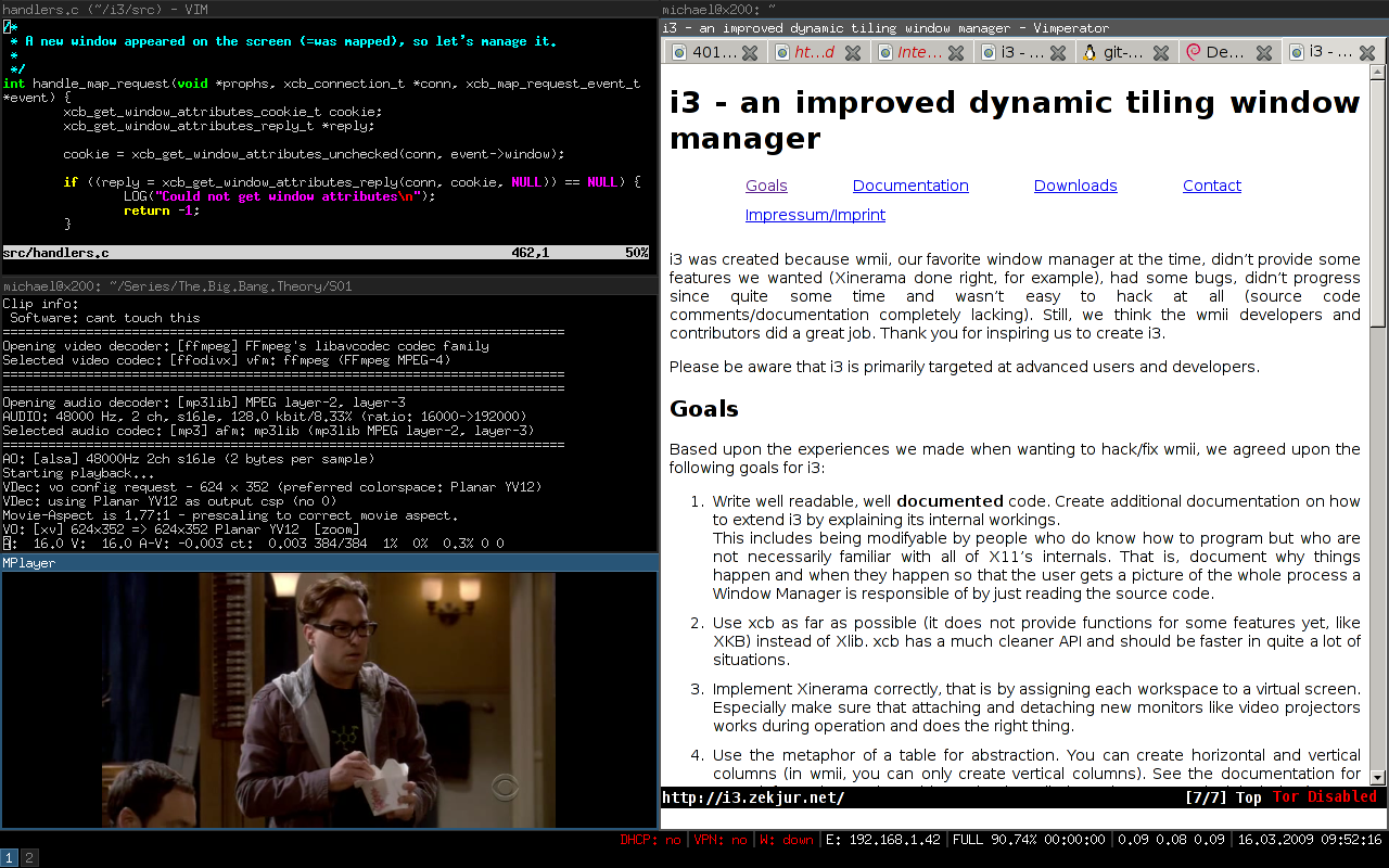 Tiling Window Manager i3
