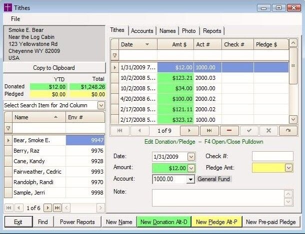  Tithe