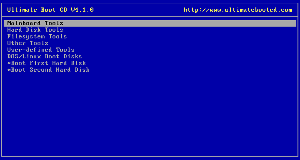 Ultimate Boot CD. Ultimate Boot CD 5.3.9. Линукс dos. Компакт-диск FALCONFOUR Ultimate Boot. Программа boot