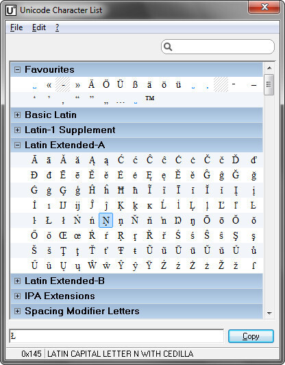 Unicode Character Map | Heise Download