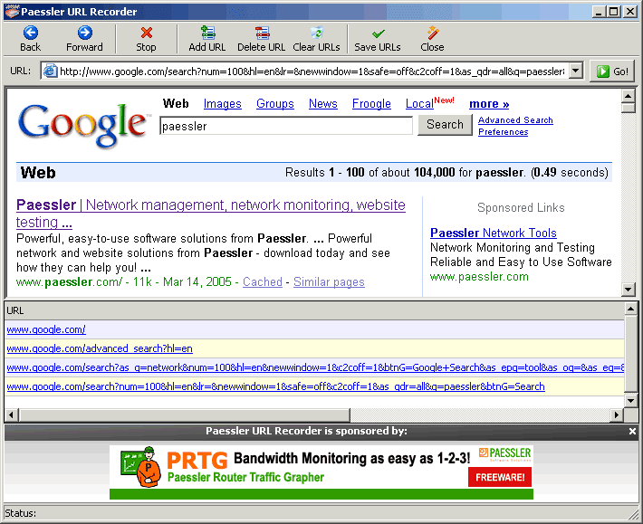  URL Recorder