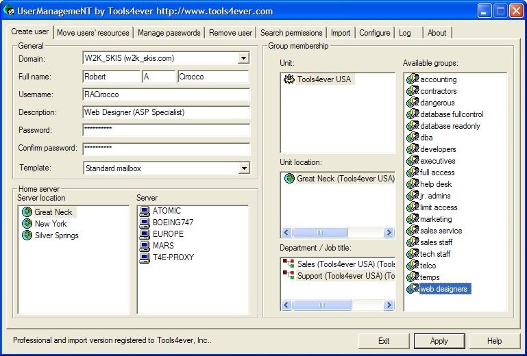 User Management