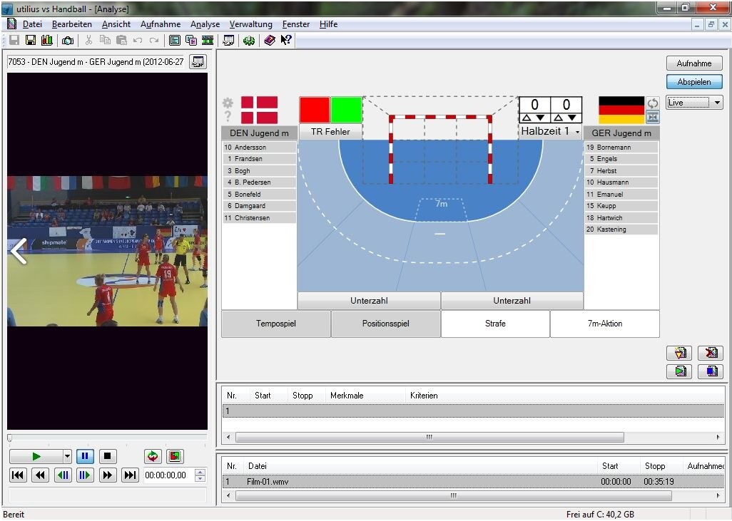 utilius vs Handball