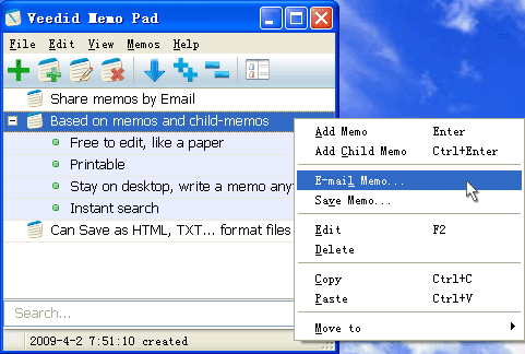  Veedid Memo Pad
