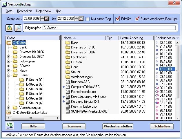  VersionBackup