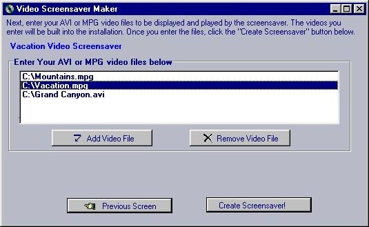 Video Screensaver Maker Download von heise.de