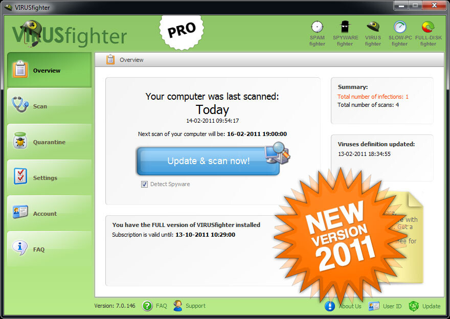 VIRUSfighter Pro
