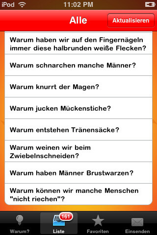 Warum?