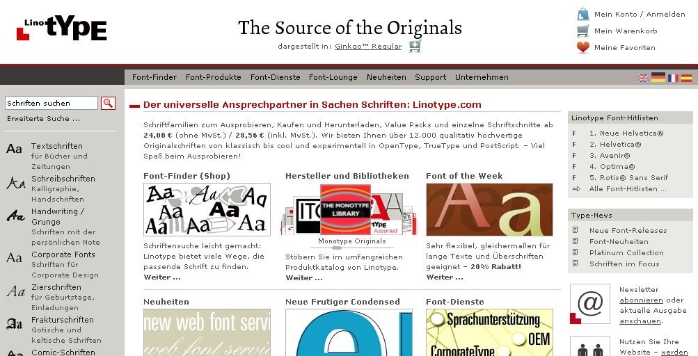  Webfonts
