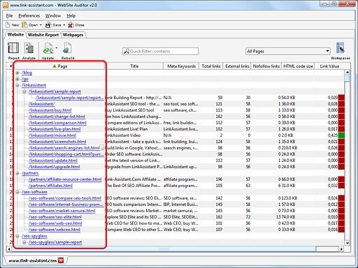  WebSite Auditor Professional
