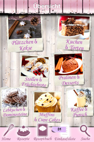 Weihnachts-Plätzchen, Kuchen & Punsch