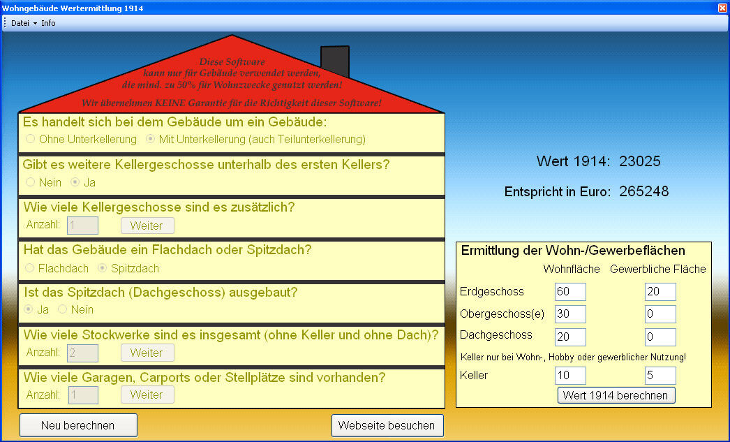  Wert 1914