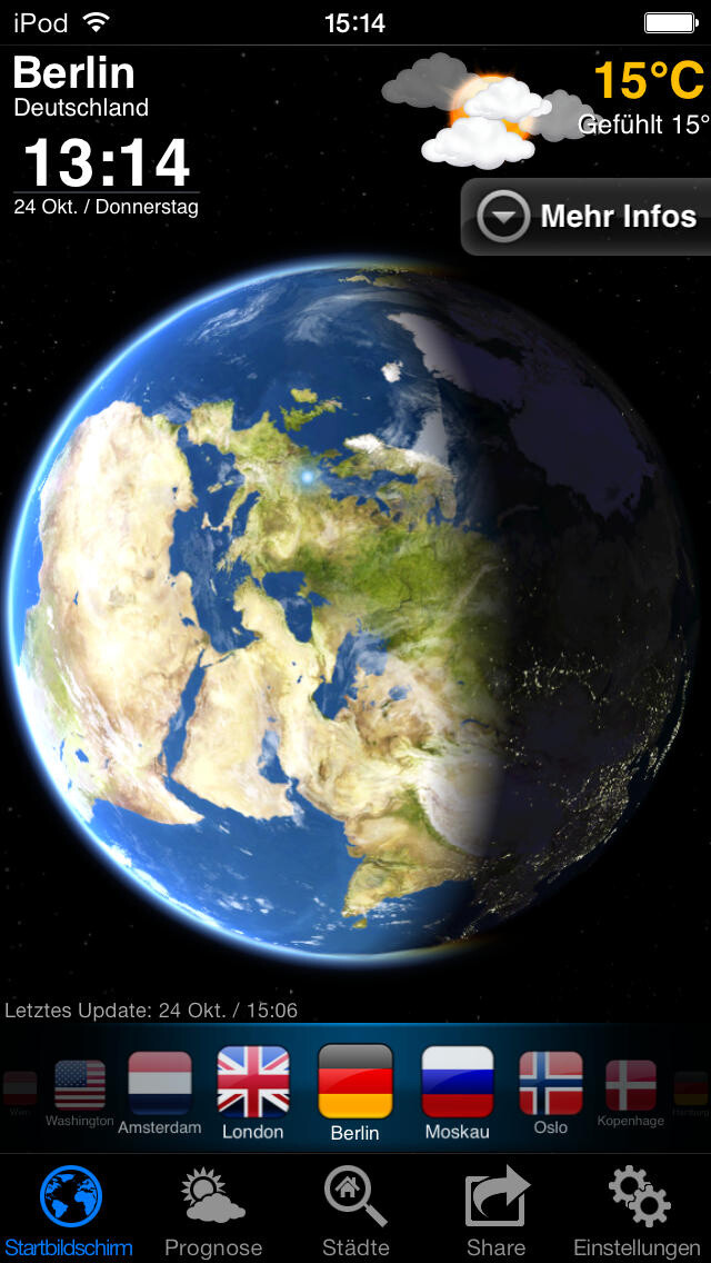 Wetter Now - App für iPhone, iPad und iPod touch