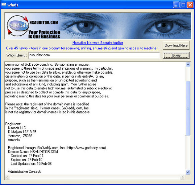 whois